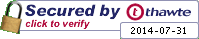 Thawte� Trusted Site Seal